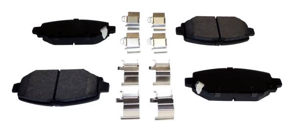 Crown Automotive Jeep Replacement Parts | 1350 Offroad - Crown Disc Brake Pad, Rear, with 12.9-in Rear Brake Rotors - 68385238AA - Image 1