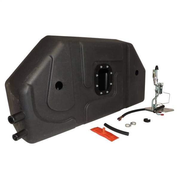 Crown Automotive Jeep Replacement Parts | 1350 Offroad - Crown Bumper & Tire Carrier, Rear Bumper with Tire Carrier & Receiver - RT22001 - Image 1