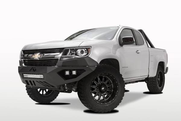 Fab Fours Bumpers & Off-Road Armor | 1350 Offroad - Fab Fours Vengeance Front Bumper, Black Powder Coat, No Guard - CC15-D3351-1 - Image 1