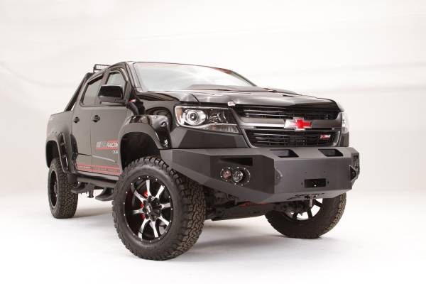 Fab Fours Bumpers & Off-Road Armor | 1350 Offroad - Fab Fours Premium Winch Front Bumper, Bare Steel, with No Guard - CC15-H3351-B - Image 1