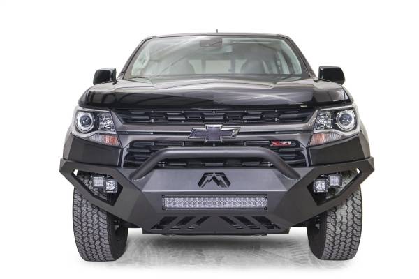 Fab Fours Bumpers & Off-Road Armor | 1350 Offroad - Fab Fours Vengeance Front Bumper, with Pre-Runner Guard, Black Powder Coat, 75 lbs. Weight, 15-in Height - CC21-D5152-1 - Image 1