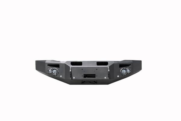 Fab Fours Bumpers & Off-Road Armor | 1350 Offroad - Fab Fours Premium Winch Front Bumper, Black Powder Coat, without Grill Guard, with Sensors - CH14-C3051-1 - Image 1