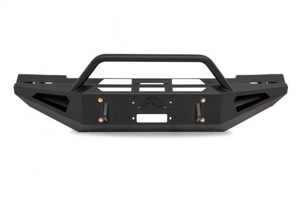 Fab Fours Bumpers & Off-Road Armor | 1350 Offroad - Fab Fours Red Steel Front Bumper, with Pre-Runner Guard - CH15-RS3062-1 - Image 1