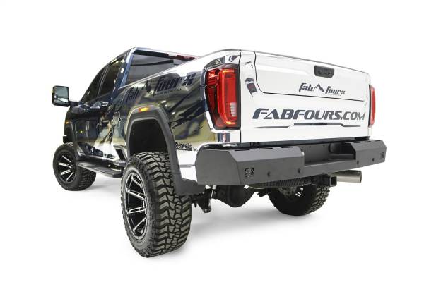 Fab Fours Bumpers & Off-Road Armor | 1350 Offroad - Fab Fours Red Steel Rear Bumper - CH20-RT4950-1 - Image 1