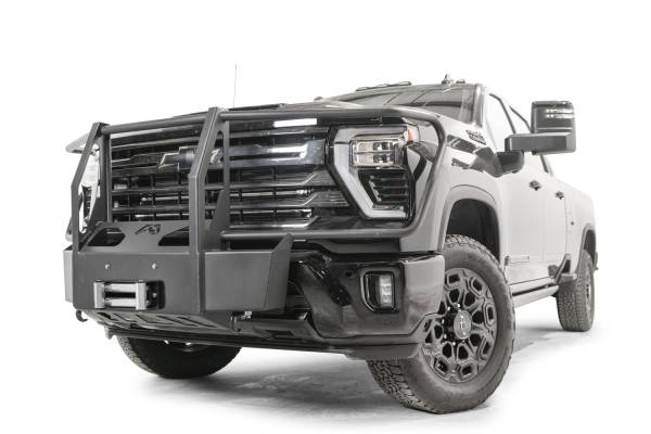 Fab Fours Bumpers & Off-Road Armor | 1350 Offroad - Fab Fours Winch Mount, with Full Guard - CH24-N6170-1 - Image 1