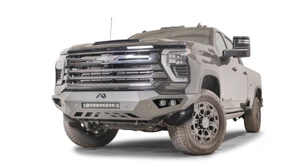 Fab Fours Bumpers & Off-Road Armor | 1350 Offroad - Fab Fours Vengeance Front Bumper, Bare Steel, with No Guard - CH24-V6151-B - Image 1
