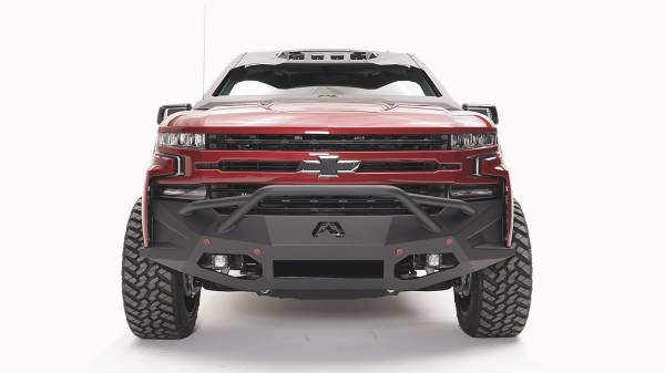 Fab Fours Bumpers & Off-Road Armor | 1350 Offroad - Fab Fours Vengeance Front Bumper, Bare Steel, Sensor Bumper, Pre-Runner Guard - CS19-D4052-B - Image 1