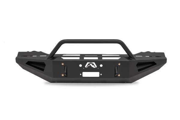 Fab Fours Bumpers & Off-Road Armor | 1350 Offroad - Fab Fours Red Steel Front Bumper, with Pre-Runner Guard - DR03-RS1062-1 - Image 1