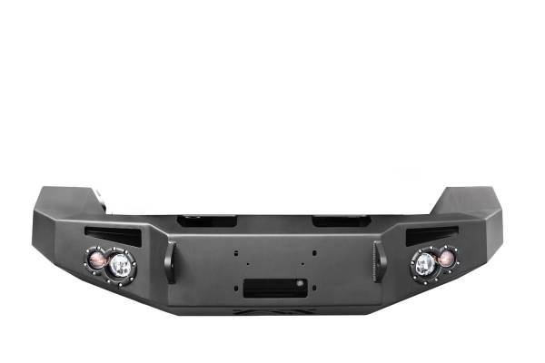 Fab Fours Bumpers & Off-Road Armor | 1350 Offroad - Fab Fours Premium Winch Front Bumper, Bare Steel, without Grill Guard - DR13-H2951-B - Image 1