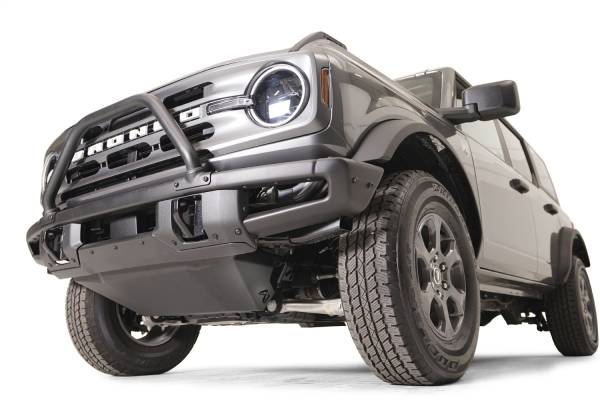Fab Fours Bumpers & Off-Road Armor | 1350 Offroad - Fab Fours Stubby Bumper, with No Guard, 2 Stage Matte Black Powder Coat - FB21-B5251-1 - Image 1