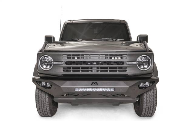 Fab Fours Bumpers & Off-Road Armor | 1350 Offroad - Fab Fours Vengeance Front Bumper, with No Guard, Bare Steel - FB21-D5251-B - Image 1