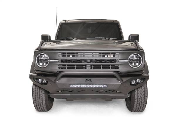Fab Fours Bumpers & Off-Road Armor | 1350 Offroad - Fab Fours Vengeance Front Bumper, with Pre-Runner Guard, Bare Steel - FB21-D5252-B - Image 1