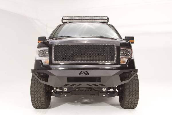 Fab Fours Bumpers & Off-Road Armor | 1350 Offroad - Fab Fours Vengeance Front Bumper, Bare Steel, No Guard - FF09-D1951-B - Image 1