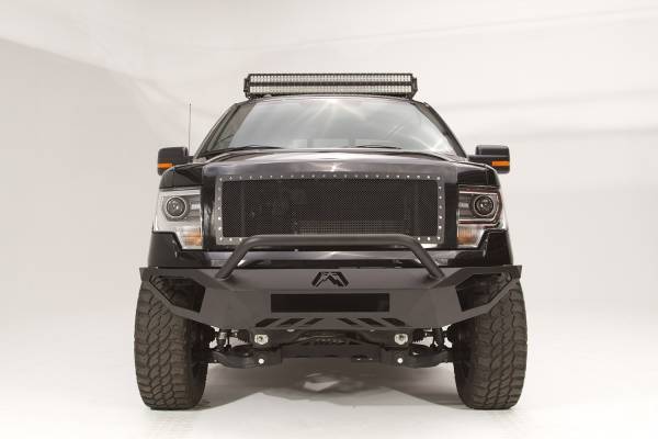 Fab Fours Bumpers & Off-Road Armor | 1350 Offroad - Fab Fours Vengeance Front Bumper, Black Powder Coat, Pre-Runner - FF09-D1952-1 - Image 1