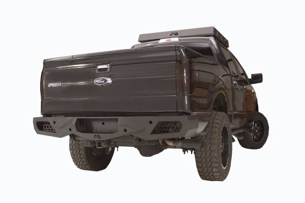 Fab Fours Bumpers & Off-Road Armor | 1350 Offroad - Fab Fours Vengeance Rear Bumper, Black Powder Coat - FF09-E1751-1 - Image 1