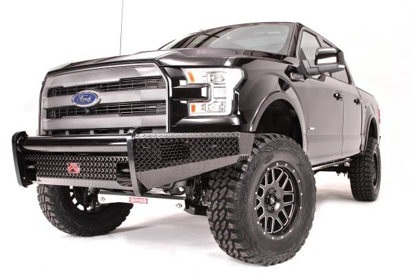 Fab Fours Bumpers & Off-Road Armor | 1350 Offroad - Fab Fours Black Steel Front Ranch Bumper, Black Powder Coat, without Grill Guard - FF09-K1961-1 - Image 1