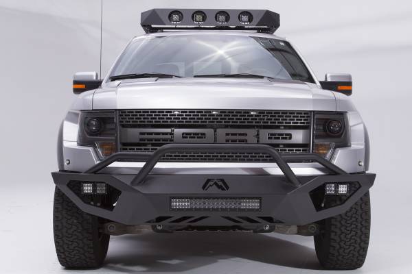 Fab Fours Bumpers & Off-Road Armor | 1350 Offroad - Fab Fours Vengeance Front Bumper, Black Powder Coat, Pre-Runner - FF10-D1962-1 - Image 1