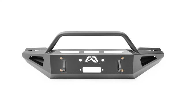 Fab Fours Bumpers & Off-Road Armor | 1350 Offroad - Fab Fours Red Steel Front Bumper, with Pre-Runner Guard - FF18-RS4562-1 - Image 1