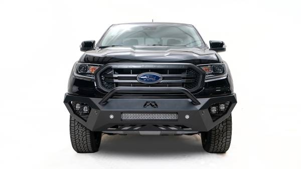 Fab Fours Bumpers & Off-Road Armor | 1350 Offroad - Fab Fours Vengeance Front Bumper, Bare Steel, Pre-Runner Guard - FR19-D4852-B - Image 1