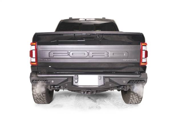 Fab Fours Bumpers & Off-Road Armor | 1350 Offroad - Fab Fours Vengeance Rear Bumper, Black Powder Coat - FR21-E5351-1 - Image 1