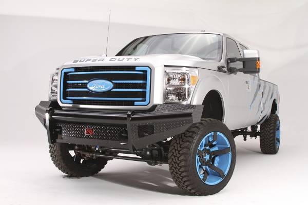 Fab Fours Bumpers & Off-Road Armor | 1350 Offroad - Fab Fours Black Steel Front Ranch Bumper, Black Powder Coat, without Full Grill Guard - FS05-S1261-1 - Image 1