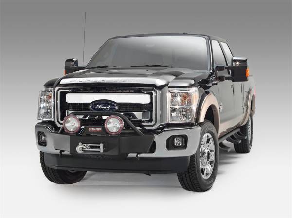 Fab Fours Bumpers & Off-Road Armor | 1350 Offroad - Fab Fours Winch Mount, Black Powder Coat - FS11-N2550-1 - Image 1