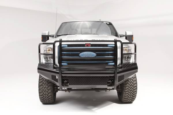 Fab Fours Bumpers & Off-Road Armor | 1350 Offroad - Fab Fours Black Steel Front Ranch Bumper, Black Powder Coat, with Full Grill Guard - FS11-S2560-1 - Image 1