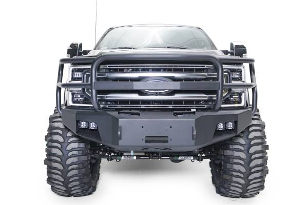 Fab Fours Bumpers & Off-Road Armor | 1350 Offroad - Fab Fours Premium Winch Front Bumper, with Full Grill Guard - FS17-A4160-1 - Image 1