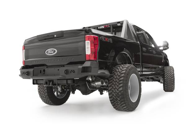 Fab Fours Bumpers & Off-Road Armor | 1350 Offroad - Fab Fours Premium Rear Bumper, Black Powder Coat - FS17-W4150-1 - Image 1
