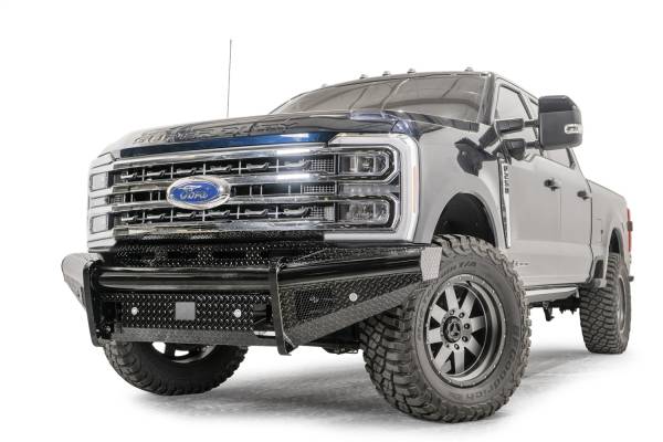 Fab Fours Bumpers & Off-Road Armor | 1350 Offroad - Fab Fours Black Steel Front Bumper, with No Guard, Gloss Black - FS23-S5961-1 - Image 1