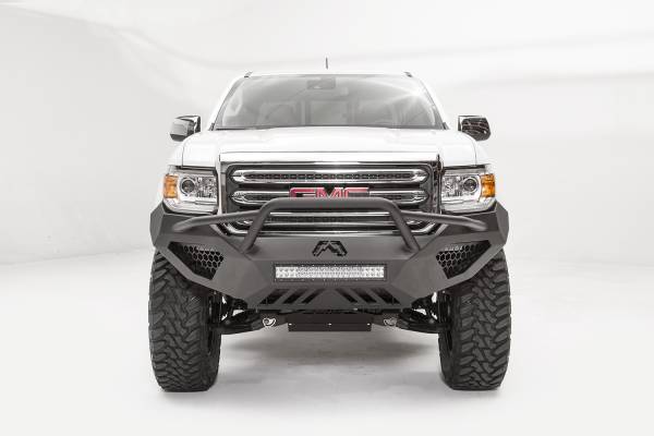 Fab Fours Bumpers & Off-Road Armor | 1350 Offroad - Fab Fours Vengeance Front Bumper, Black Powder Coat, Pre-Runner Guard - GC15-D3452-1 - Image 1