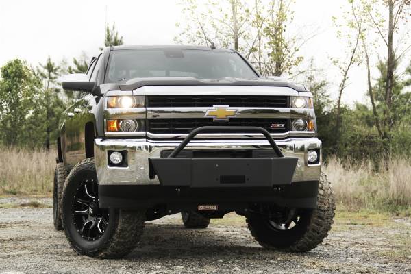 Fab Fours Bumpers & Off-Road Armor | 1350 Offroad - Fab Fours Winch Mount, Powder Coated - GM14-N3150-1 - Image 1