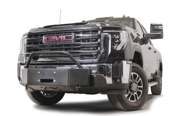 Fab Fours Bumpers & Off-Road Armor | 1350 Offroad - Fab Fours Winch Mount, with Pre-Runner Guard - GM24-N6260-1 - Image 1