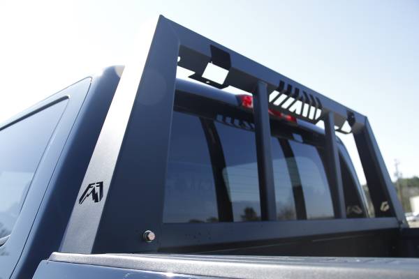 Fab Fours Bumpers & Off-Road Armor | 1350 Offroad - Fab Fours Headache Rack, Black Powder Coat - HR2000-1 - Image 1