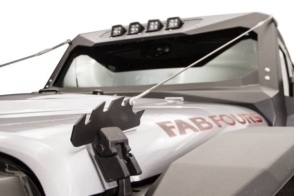 Fab Fours Bumpers & Off-Road Armor | 1350 Offroad - Fab Fours Limb Riser, for Vehicles with Vi-Cowl, Bare - JK1060-B - Image 1