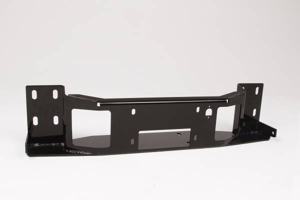 Fab Fours Bumpers & Off-Road Armor | 1350 Offroad - Fab Fours Ranch Winch Tray, Black Powder Coat, for 16500 lbs. Winches Or Smaller - M1650-1 - Image 1