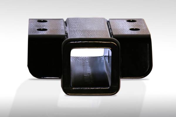 Fab Fours Bumpers & Off-Road Armor | 1350 Offroad - Fab Fours 2-in Receiver Hitch, Black Powder Coat, Ranch - M1750-1 - Image 1