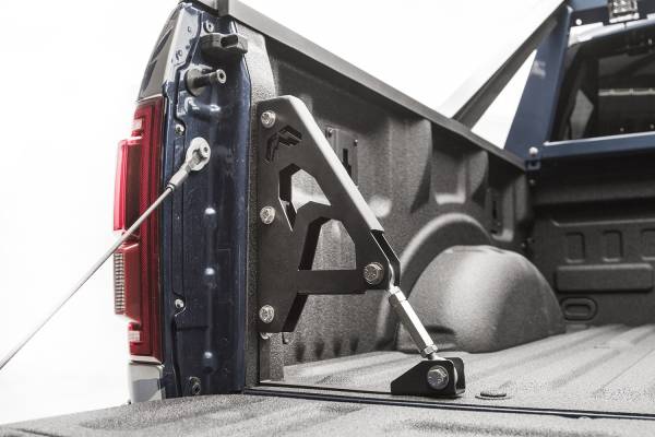 Fab Fours Bumpers & Off-Road Armor | 1350 Offroad - Fab Fours Truck Bed Brace, Black Powder Coat - M4150-1 - Image 1