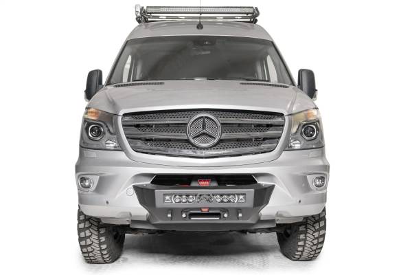 Fab Fours Bumpers & Off-Road Armor | 1350 Offroad - Fab Fours SH Winch Mount, without Guard, Bare - MB17-N4651-B - Image 1