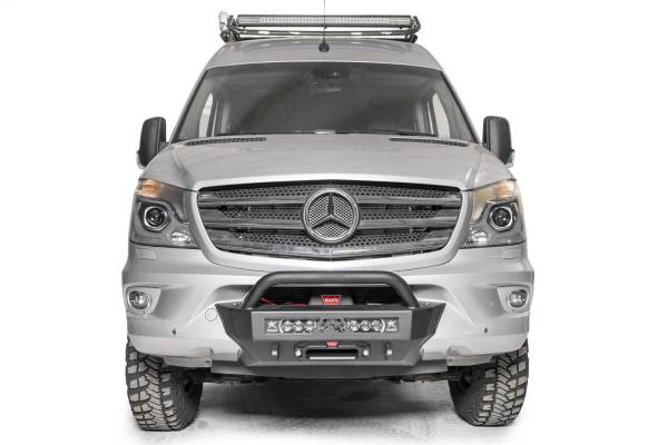 Fab Fours Bumpers & Off-Road Armor | 1350 Offroad - Fab Fours SH Winch Mount, with Pre-Runner Guard - MB17-N4652-1 - Image 1