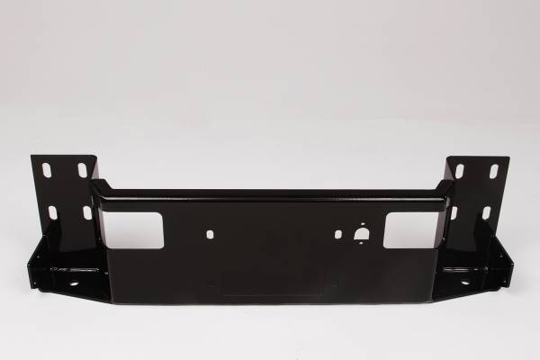 Fab Fours Bumpers & Off-Road Armor | 1350 Offroad - Fab Fours Elite Ranch Winch Tray, Black Powder Coat - RWINCH-1 - Image 1