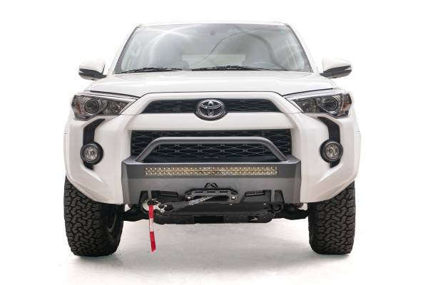 Fab Fours Bumpers & Off-Road Armor | 1350 Offroad - Fab Fours Winch Mount, with Pre Runner Guard - T4R-N4552-1 - Image 1