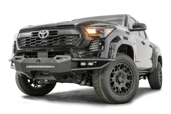 Fab Fours Bumpers & Off-Road Armor | 1350 Offroad - Fab Fours Vengeance Winch Front Bumper, with No Guard, Black Powder Coated - TB24-01-1 - Image 1