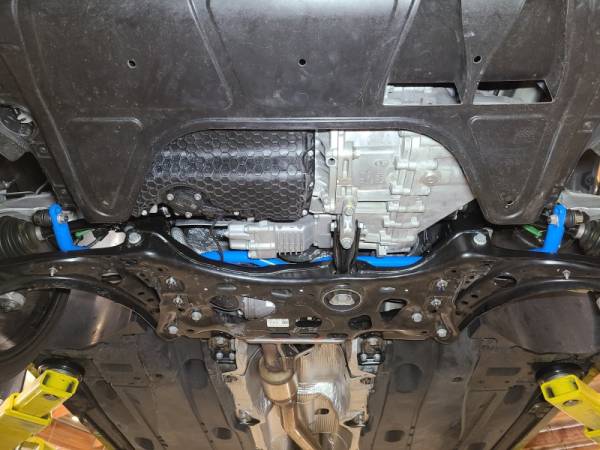 aFe Power Performance Parts & Installation | 1350 Offroad - aFe CONTROL Front Sway Bar Blue Volkswagen Golf R 15-19 L4-2.0L (t) - 440-612001FL - Image 1