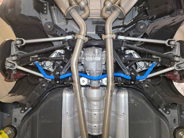 aFe Power Performance Parts & Installation | 1350 Offroad - aFe CONTROL Rear Sway Bar Blue Infiniti Q50/Q60 16-24 V6-3.0L (tt) - 440-711001RL - Image 1
