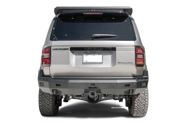 Fab Fours Bumpers & Off-Road Armor | 1350 Offroad - Fab Fours Premium Rear Bumper, Bare Steel, for 2x3 LED Lights, 3/16-in Steel - TL24-Y6751-B - Image 1