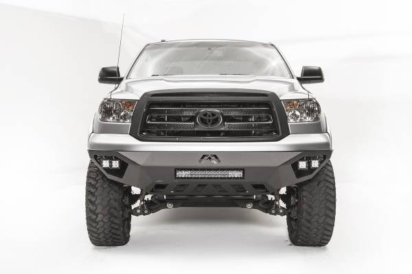 Fab Fours Bumpers & Off-Road Armor | 1350 Offroad - Fab Fours Vengeance Front Bumper, Black Powder Coat, No Guard - TT07-D4451-1 - Image 1