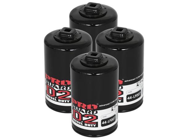 aFe Power Performance Parts & Installation | 1350 Offroad - aFe Pro GUARD D2 Oil Filter (4 Pack) - 44-LF007-MB - Image 1