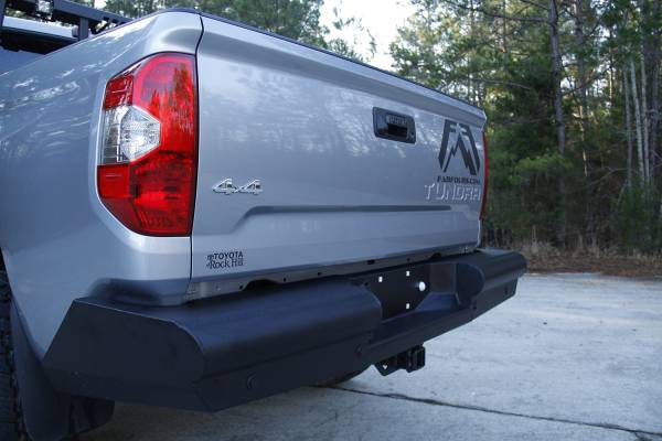 Fab Fours Bumpers & Off-Road Armor | 1350 Offroad - Fab Fours Elite Rear Bumper, Black Powder Coat - TT07-U1550-1 - Image 1