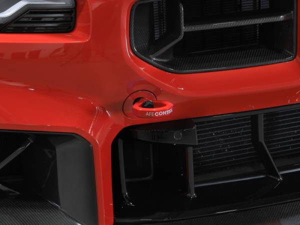 aFe Power Performance Parts & Installation | 1350 Offroad - aFe CONTROL Front/Rear Tow Hook Red BMW M2 G87 - 450-502004-R - Image 1